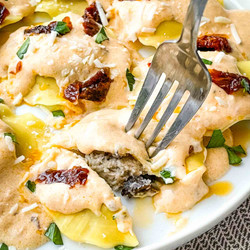 Copycat Olive Garden Ravioli Di Portobello Recipe