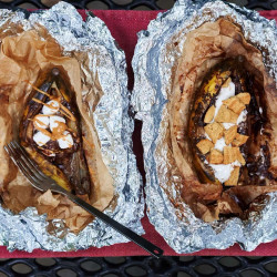 Campfire Banana Boats