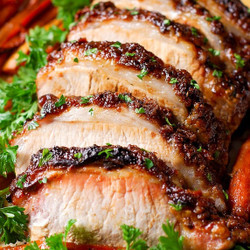 Brown Sugar Roasted Pork Loin