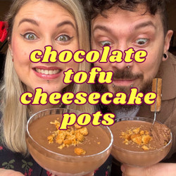 Chocolate Tofu Cheesecake