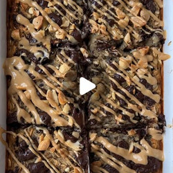 Meal Prep Baked Oats - Snickers