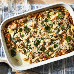 Creamy Chicken Florentine Casserole