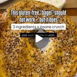 Rice Paper “bagel”
