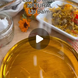 Homemade Natural Lip Balm