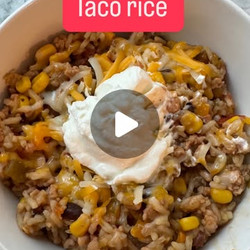 Taco Rice Skillet