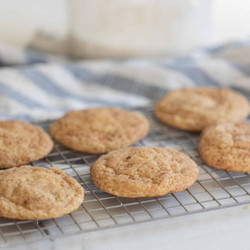 Sourdough Snickerdoodle Cookies