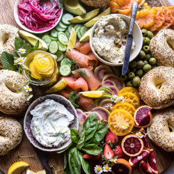 Bagel And Smoked Salmon Bar