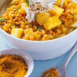 Linsen-curry Mit Mango