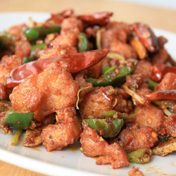 Sichuan Chicken With Peppercorns And Chile Recipe