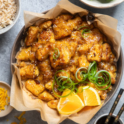 Vegan Orange Chicken