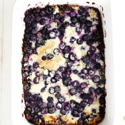 Gluten Free Blueberry Dump Cake