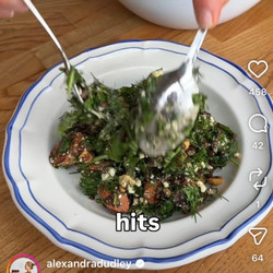 Roast Carrot Lentil Herb Salad With Hazelnuts And Feta