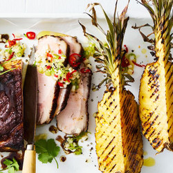 Jerk Pork With Salsa