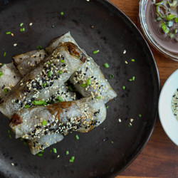 Crispy Rice Paper Rolls