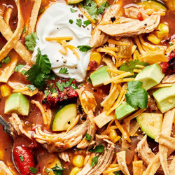 Easy Chicken Tortilla Soup