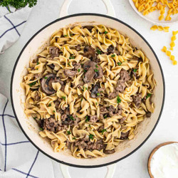 Ground Beef Stroganoff