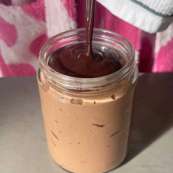 Chocolate Blended Oats With Smash Top
