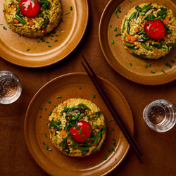 Japanese Curry Rice With Soy-marinated Egg Yolk