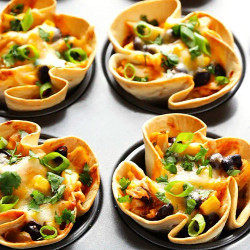 Easy Enchilada Cups