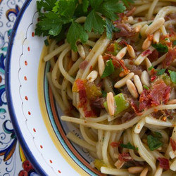 Pasta With Figs And Prosciutto