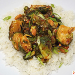 Kung Pao Brussels Sprouts