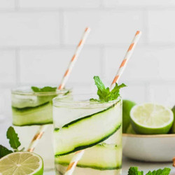 Easy Cucumber Gin Cocktail