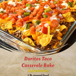 Doritos Taco Casserole Bake