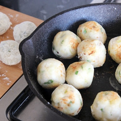 Sicilian Cod Meatballs In Tomato Sauce
