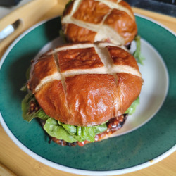 Sundried tomato burger