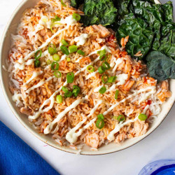Salmon &amp; Rice Dish