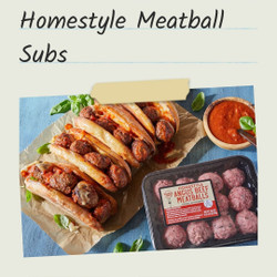 Homestyle Meatball Subs