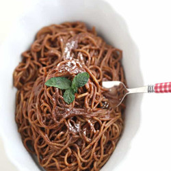 Chocolate Spaghetti