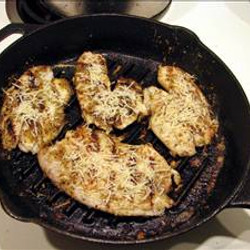 Adobe And Parmesan Crusted Tilapia