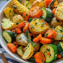Garlic Roast Vegetables
