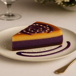 UBE FLAN CAKE