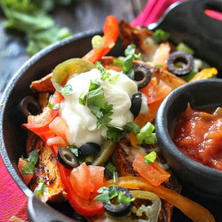 Sweet Potato Irish Nachos