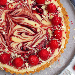Cooked - White Chocolate Raspberry Tart! - New Recipe-image