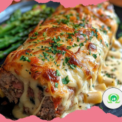 Chicken Cordon Bleu Meatloaf