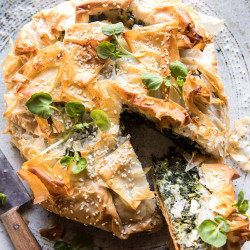 Greek Spinach And Feta Pie (spanakopita)