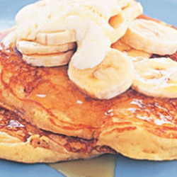 Ricotta Pancakes With Yoghurt, Banana &amp; Honey