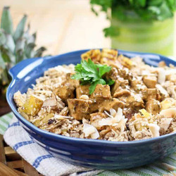 Moroccan Style Cauliflower Rice