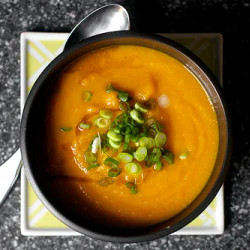 Carrot Soup With Miso And Sesame