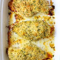 Cooked - Parmesan Crusted Chicken (oven Baked) - New Recipe-image