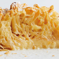Condensed Milk Custard Filo Pie Recipe