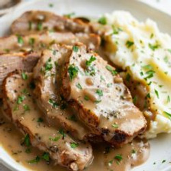 Polish Pork Loin In Gravy (schab W Sosie Własnym)